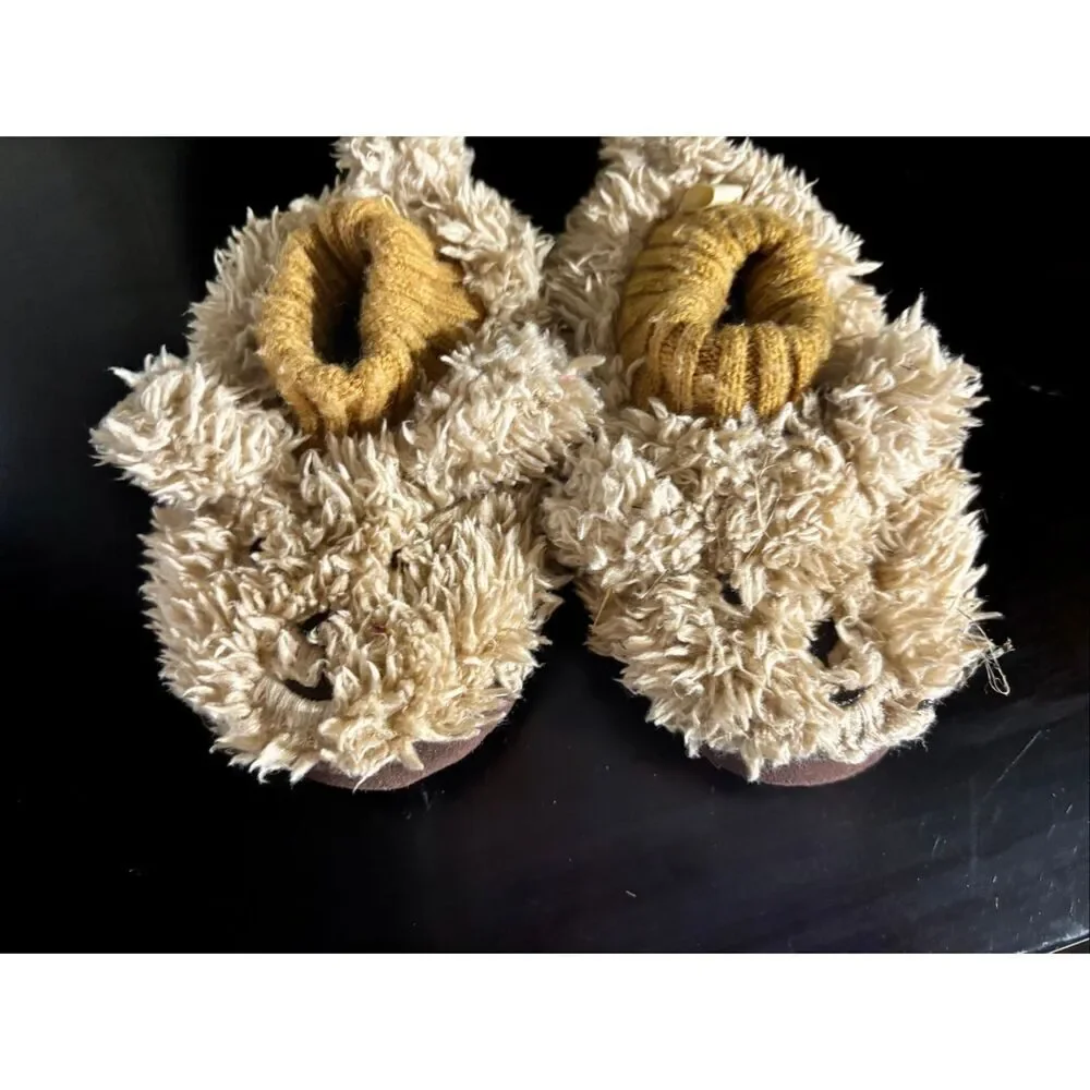 Baby gap bear slippers